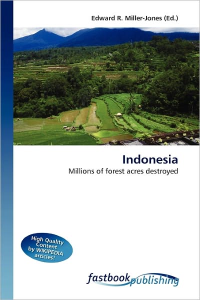 Cover for Edward R Miller-jones · Indonesia (Bok) (2010)