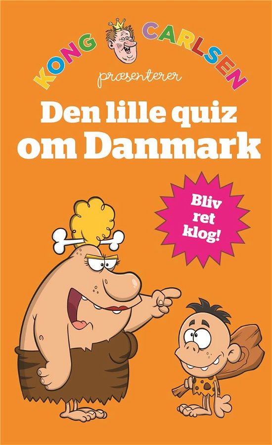 Cover for Kong Carlsen · Kong Carlsen: Kong Carlsen - Den lille quiz om Danmark (kolli 5) (Sewn Spine Book) [1. Painos] (2022)