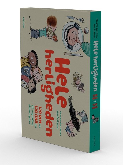 Cover for Marianne Iben Hansen · Hele herligheden - ordkort (SPEL) [1:a utgåva] (2023)