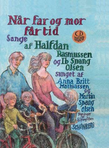 Cover for Halfdan Rasmussen; Ib Spang Olsen · Halfdan Rasmussen: Når far og mor får tid (Bound Book) [1e uitgave] [Bog &amp; CD] (2006)