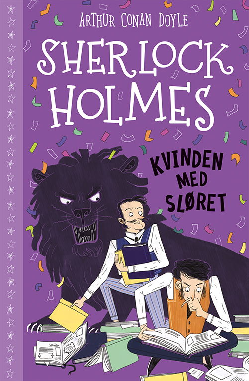 Cover for Arthur Conan Doyle · Sherlock Holmes: Sherlock Holmes 9: Kvinden med sløret (Indbundet Bog) [1. udgave] (2023)