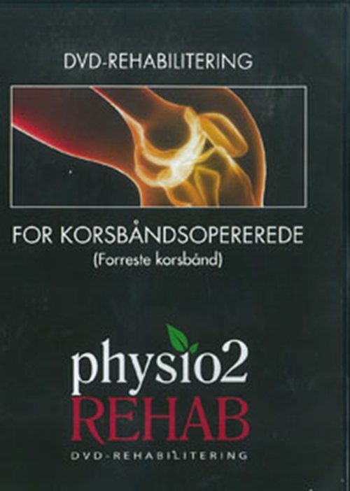 DVD-rehabilitering for korsbåndsopererede (forreste korsbånd) - - - Movies - Gyldendal - 9788762809970 - March 3, 2010
