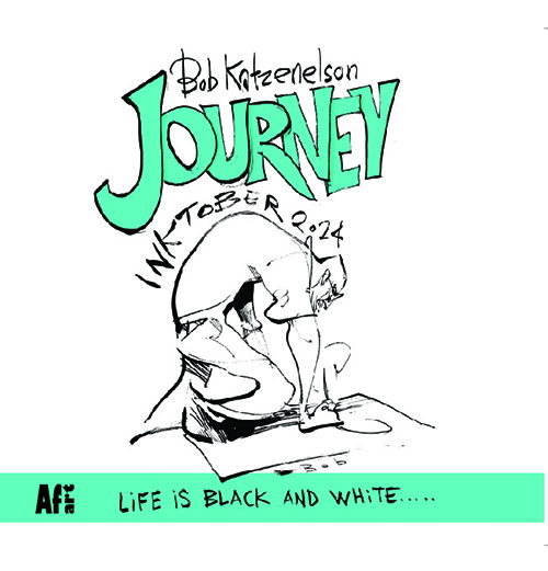 Inktober: Inktober 2024 - Bob Katzenelson - Books - Afart - 9788792624970 - November 1, 2024