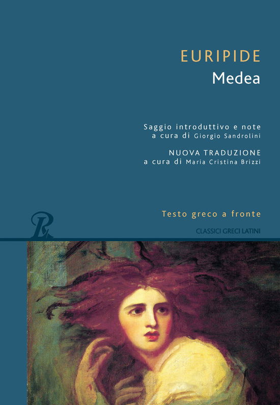 Cover for Euripide · Medea. Testo Greco A Fronte. Ediz. Integrale (Book)