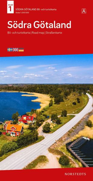 Bil- & turistkartan: Södra Götaland : bil- och turistkarta - road map - Straßenkarte - Norstedts - Books - Norstedts - 9789113105970 - February 5, 2020