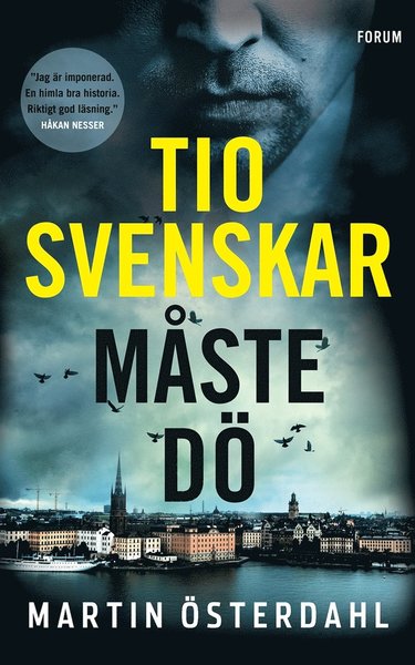 Cover for Martin Österdahl · Max Anger: Tio svenskar måste dö (ePUB) (2017)