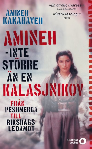 Cover for Johan Ohlson · Amineh - inte större än en kalasjnikov : från peshmerga till riksdagsledamot (Paperback Book) (2017)