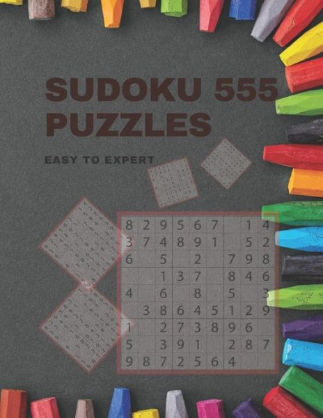 Cover for Kitdanai Viriyachaipong · Sudoku 555 Puzzles Easy to Expert (Pocketbok) (2020)