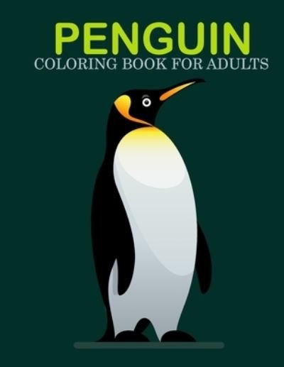 Cover for Nahid Book Shop · Penguin coloring book for adults (Paperback Book) (2020)