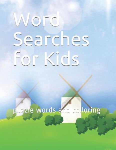 Cover for Zineddine · Word Search for Kids (Paperback Book) (2020)