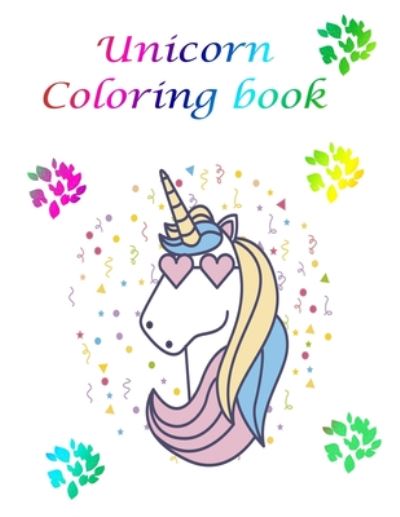 Cover for Melina Boyd · Unicorn Coloring book (Paperback Book) (2020)