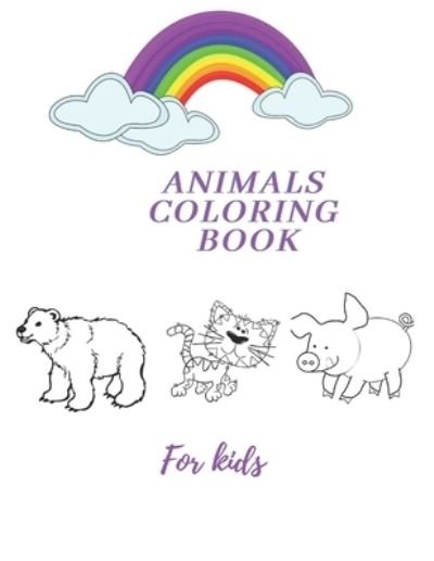Cover for Do Puplich · Animals Coloring Book For kids (Paperback Bog) (2021)