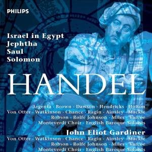 HANDEL: ISRAEL IN EGYPT / JEPHTHA / SAUL / SOLOMON (9 CDs) - John Eliot Gardiner - Música - CLASSICAL - 0028947568971 - 30 de agosto de 2005