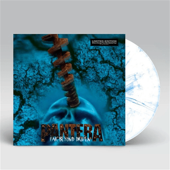 Cover for Pantera · Far Beyond Driven (LP) [White &amp; Blue Marbled edition] (2021)