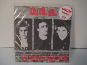 Cover for Doa · Disco Sucks (7&quot;) (2005)
