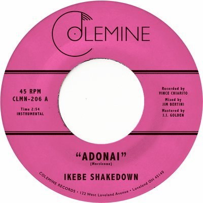 Cover for Ikebe Shakedown · Adonai (7&quot;) [Coloured edition] (2022)