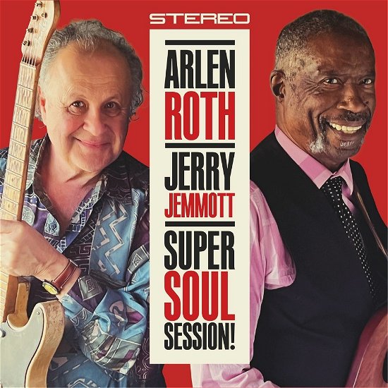 Cover for Arlen Roth &amp; Jerry Jemmott · Super Soul Sessions! (CD) (2023)