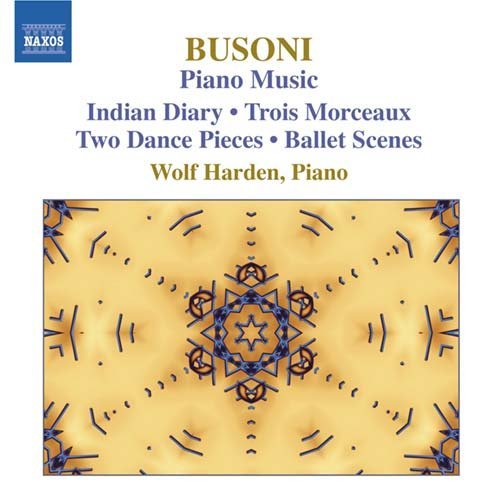 Cover for Wolf Harden · Busonipiano Music Vol 3 (CD) (2007)