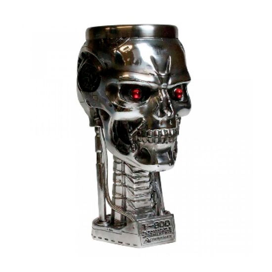 Terminator 2 - Terminator 2 Head Goblet 17cm (Mugs) - Terminator 2 - Gadżety - TERMINATOR - 0801269098971 - 23 września 2023