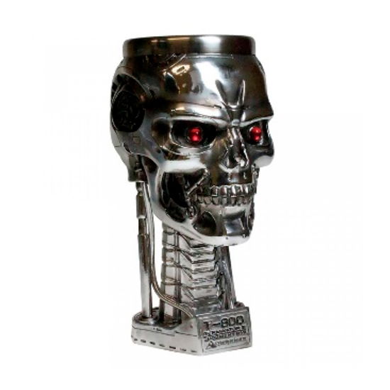 Cover for Terminator 2 · Terminator 2 - Terminator 2 Head Goblet 17cm (Mugs) (Toys) [Metallic edition] (2023)