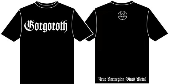 Cover for Gorgoroth · Gorgoroth: True Black Metal (T-Shirt Unisex Tg. XL) (N/A) [size XL] [Black edition] (2010)