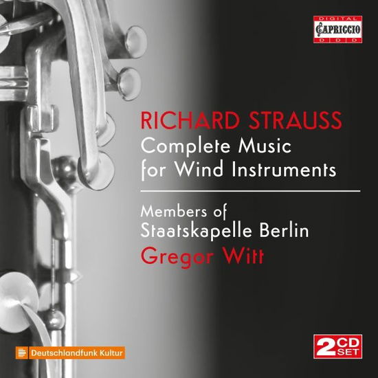 Cover for Members Of The Staatskapelle Berlin · Richard Strauss: Complete Music For Wind Instruments (CD) (2023)