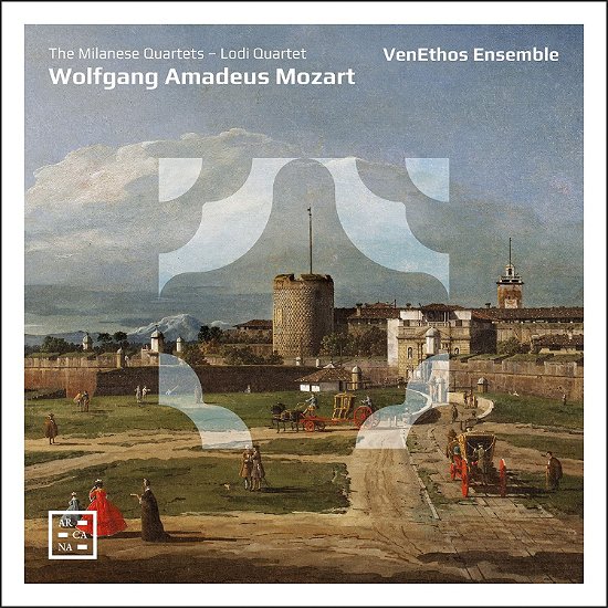 Cover for Venethos Ensemble · Mozart: The Milanese Quartets - Lodi Quartet (CD) (2022)