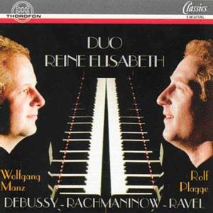 Cover for Debussy / Rachmaninoff / Ravel · Blanc et Noir / Rapsodie Espagnole (CD) (1996)