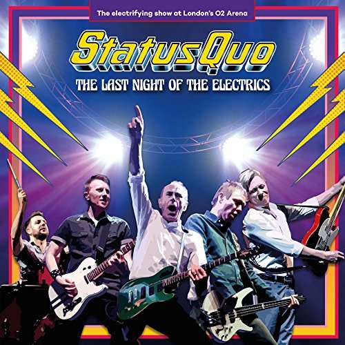 Cover for Status Quo · Last Night of the Electrics (CD/Blu-ray/DVD) (2017)