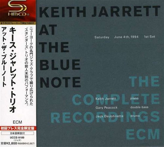 At Blue Note Sturday June 4th 1994 - Keith Jarrett - Musiikki -  - 4988005528971 - keskiviikko 5. marraskuuta 2008