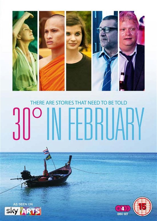 Cover for 30 Degrees In February DVD · 30 Degrees In February Season 1 (DVD) (2015)