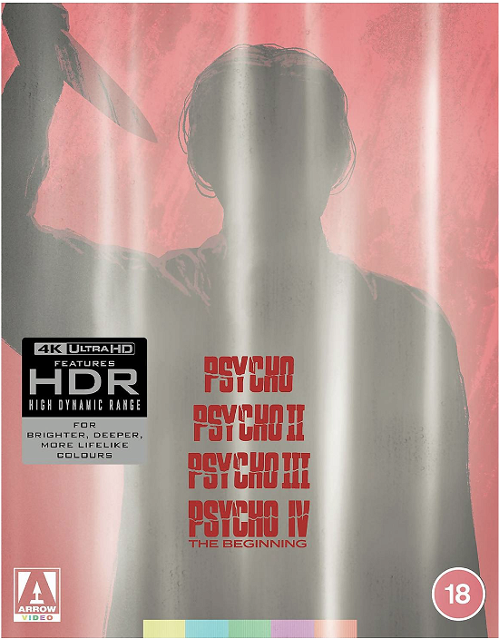 Cover for Alfred Hitchcock · The Psycho Collection Limited Edition (4K UHD Blu-ray) (2023)