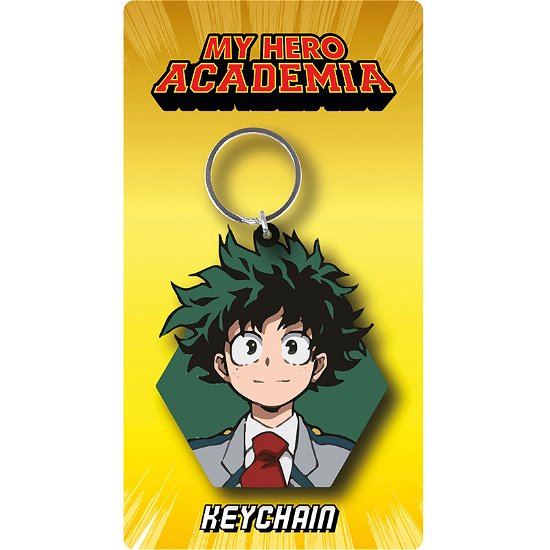 Cover for My Hero Academia · MY HERO ACADEMIA - Deku - PVC Keychain (Leksaker)