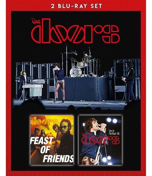 Cover for The Doors · Feast Of Friends + Live A/T Hollywood Bowl '68 (DVD) (2018)