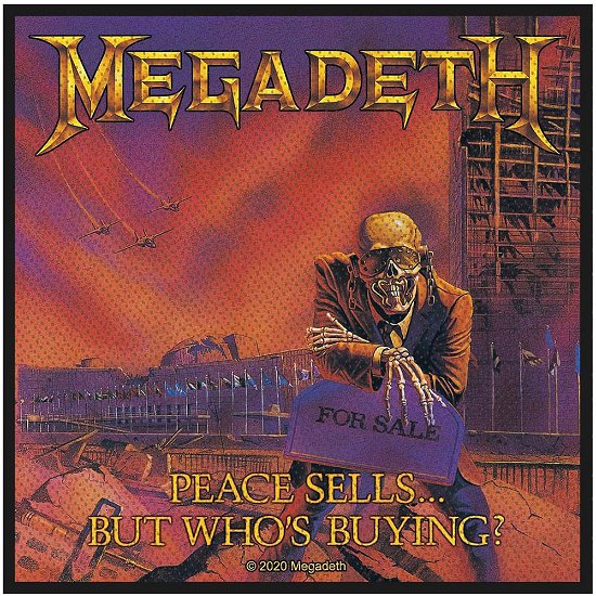 Cover for Megadeth · Megadeth Standard Woven Patch: Peace Sells (Patch)