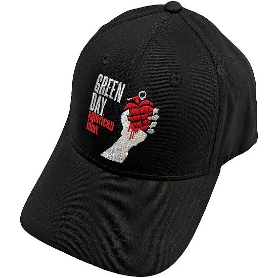 Green Day Unisex Baseball Cap: American Idiot - Green Day - Merchandise -  - 5056737220971 - 