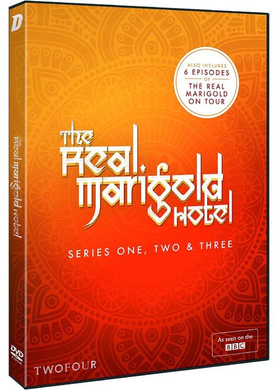 Cover for Real Marigold Hotel Series 13 · The Real Marigold Hotel Series 1 to 3 (DVD) (2018)