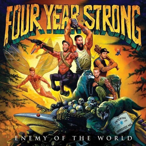 Cover for Four Year Strong · Enemy of the World - Splatter Vinyl (LP) (2022)