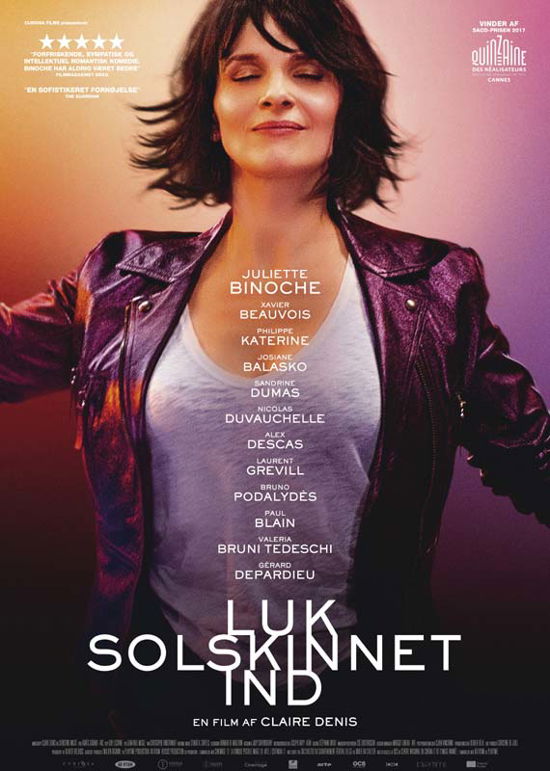 Cover for Juliette Binoche · Luk Solskinnet Ind (DVD) (2018)