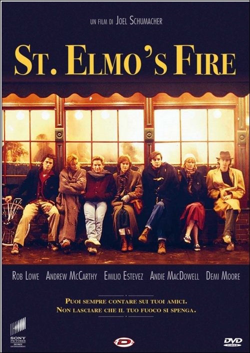 Cover for Joel Schumacher · St. Elmo'S Fire Dvd Italian Import (DVD)