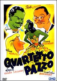 Cover for Gino Cervi,anna Magnani,rina Morelli,paolo Stoppa · Quartetto Pazzo (DVD) (2008)