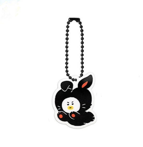 BT21 · BT21 Acrylic Keyring (Nøglering) [Black Rabbit edition] [Tata] (2024)