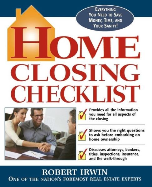 Cover for Robert Irwin · Home Closing Checklist (Taschenbuch) [Ed edition] (2003)