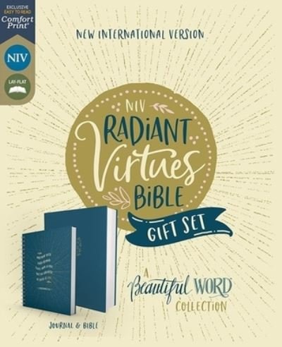 Cover for Zondervan Zondervan · NIV, Radiant Virtues Bible: A Beautiful Word Collection, Hardcover Bible and Journal Gift Set, Red Letter, Comfort Print: Explore the virtues of faith, hope, and love - Beautiful Word (Book) (2021)