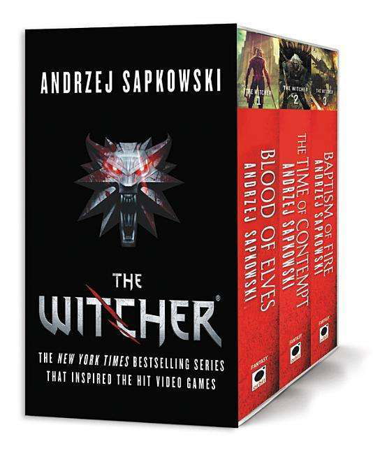 Cover for Andrzej Sapkowski · The Witcher Boxed Set: Blood of Elves, The Time of Contempt, Baptism of Fire (Paperback Bog) (2017)