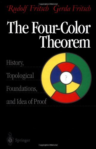 Cover for Gerda Fritsch · The Four-color Theorem: History, Topological Foundations, and Idea of Proof (Gebundenes Buch) (1998)