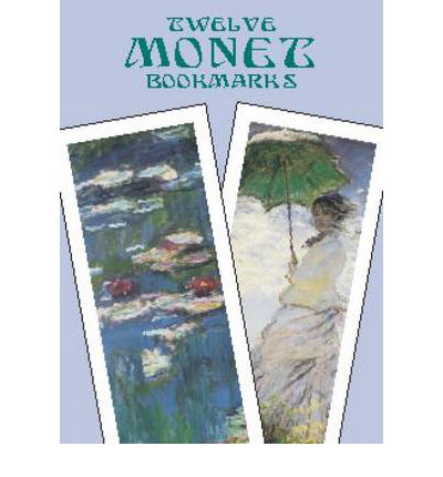 Cover for Claude Monet · Twelve Monet Bookmarks - Dover Bookmarks (MERCH) (2003)