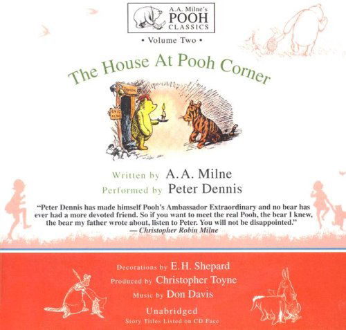 Cover for A.a. Milne · The House at Pooh Corner (A.a Milne's Pooh Classics, Volume 2) (Library Edition) (Hörbuch (CD)) [Library, Unabridged edition] (2005)