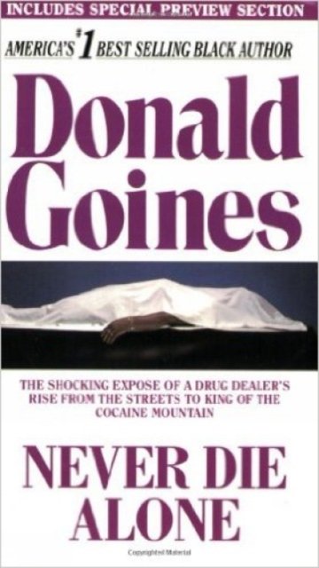 Cover for Donald Goines · Never Die Alone (Paperback Bog) (2000)