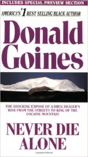 Cover for Donald Goines · Never Die Alone (Paperback Book) (2000)